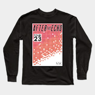 After The Echo "Tour 23" full-color VHS T-shirt Long Sleeve T-Shirt
